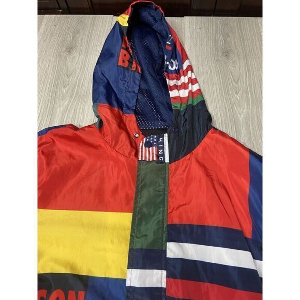 Reason Jacket Womens Medium Colorblock Windbreake… - image 3